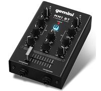 2-Channel Professional Analog DJ Mixer with Bluetooth Input
