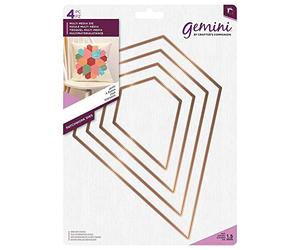 Gemini Multi Media Die-Patchwork Dies-Jewel, One Colour, Size