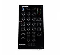 Gemini MXR-01BT 2 Channel DJ Mixer with Bluetooth
