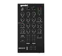 Gemini MXR-01BT 2 Channel DJ Mixer with Bluetooth