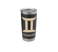 Gemini Paperfolding Zodiac Graphic Stainless Steel Insulated Tumbler
