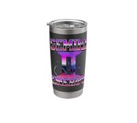 Gemini Retro Bootleg Zodiac Graphic Stainless Steel Insulated Tumbler