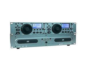 Gemini Sound CDX-2250i Dual Rack Mountable Professional Audio Pitch Control DJ Equipment Multimedia CD Media Player with Audio CD, CD-R, and MP3 Compatible with USB Input
