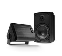 Gemini Sound GHSI-W525BT-PR-BLK Outdoor Waterproof Bluetooth Speakers (Black)