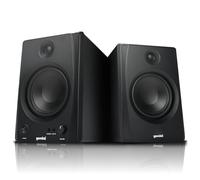 Gemini Sound SMX-5BT 5” Studio Monitor Speakers with Bluetooth - 200W Peak Power, TRS/RCA/Aux Inputs, Acoustic Tuning, Active/Passive Pair for Home Studio, DJ, and Music Production