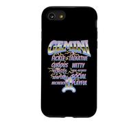 Gemini Traits Zodiac Astrology Retro Quote Case for iPhone SE (2020) / 7/8