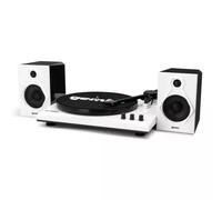 Gemini TT-900BW Stereo Turntable System With Speakers White B STOCK