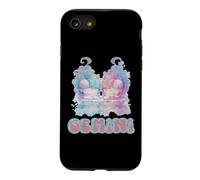 Gemini Twins Cute Zodiac Pastel Astrology Illustration Case for iPhone SE (2020) / 7/8