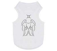 'Gemini Twins' Pet Dog/Cat T-Shirt (PT00070276)