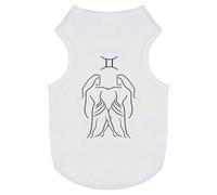 'Gemini Twins' Pet Dog/Cat T-Shirt (PT00070277)