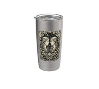 Gemini Vintage Engraving Graphic Stainless Steel Insulated Tumbler
