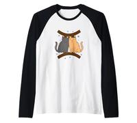 Gemini Zodiac as Animal Horoscope Raglan Baseball Tee