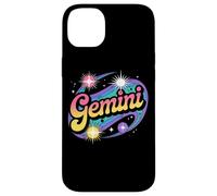 Gemini Zodiac Astrology Cosmic Horoscope Twins Case for iPhone 14 Plus