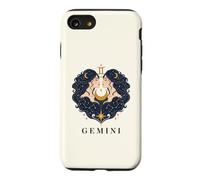 Gemini Zodiac Celestial Twins Constellation Stars Astrology Case for iPhone SE (2020) / 7/8