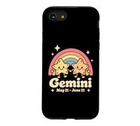 Gemini Zodiac Sign Children's Birthday Motif Case for iPhone SE (2020) / 7/8