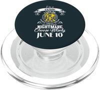 Gemini Zodiac Sign Women Man Birthday June 10 I'm Gemini PopSockets PopGrip for MagSafe