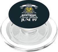 Gemini Zodiac Sign Women Man Birthday June 19 I'm Gemini PopSockets PopGrip for MagSafe