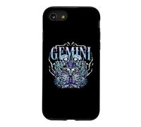 Gemini Zodiac Skeleton Twins Astrology Birthday Case for iPhone SE (2020) / 7/8
