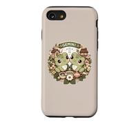 Gemini Zodiac Twin Frogs Cute Astrology Birthday Case for iPhone SE (2020) / 7/8