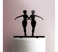 Gemini Zodiac Twin SignAcrylic Cake Topper 3mm Thick Premium Laser Cut Cake Decoration for Birthday, Wedding, Baby Shower & Party Cakes Durable Reusable