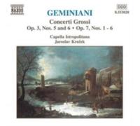 GEMINIANI/ISTROPOLITANA/KRECEK: CONCERTO GROSSI OP 3 #5 & #6 - CD