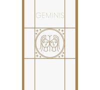 GEMINIS: Diario de Manifestación y Notas Astrológicas | Cuaderno de Bolsillo A6 para el Signo Géminis | Edición Minimalista en Tapa Blanda (Colección Zodiacal by Shiharu)