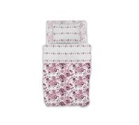 GEMITEX Cotton Bed Set, 100% Cotton, Breathable, Free of Harmful Substances, Certified Quality Standard 100 by OEKO-TEX Confidence in Textile, Single, G20/Fuchsia, Designed in Italy