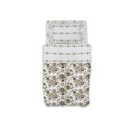 GEMITEX Cotton Bed Set, 100% Cotton, Breathable, Free of Harmful Substances, Certified Quality Standard 100 by OEKO-TEX Confidence in Textiles, Single, G20/TORTOTA, Designed in Italy