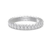 GemKing GMK-SL-DY121507, 9, Sterling Silver, No Gemstone