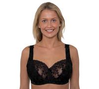 GEMM Floral Embroidered Bra LG900 Plain Black 40G