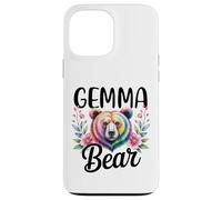 GEMMA Bear Floral Graphic for Mothers Day Moments Case for iPhone 13 Pro Max
