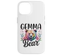 GEMMA Bear Floral Graphic for Mothers Day Moments Case for iPhone 14