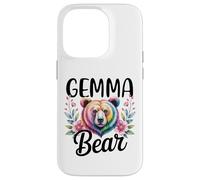 GEMMA Bear Floral Graphic for Mothers Day Moments Case for iPhone 14 Pro