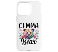 GEMMA Bear Floral Graphic for Mothers Day Moments Case for iPhone 15 Pro Max