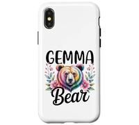 GEMMA Bear Floral Graphic for Mothers Day Moments Case for iPhone X/XS