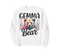 GEMMA Bear Floral Graphic for Mothers Day Moments Sweatshirt