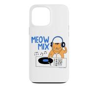 Gemma Correll Meow Mix DJ Cat Funny Rave Design Case for iPhone 13 Pro Max