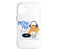 Gemma Correll Meow Mix DJ Cat Funny Rave Design Case for iPhone 16 Plus