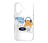 Gemma Correll Meow Mix DJ Cat Funny Rave Design Case for iPhone 17