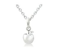 Gemma J Sterling Silver Apple Pendant