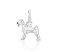 Gemma J Sterling Silver Schnauzer Dog Charm
