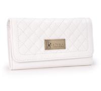 Gemma Leather Matinee Purse With RFID Protection Catwalk Collection Handbags White Medium