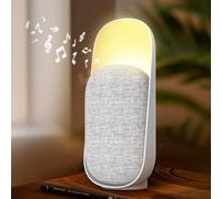 Gemmac 3 in 1 Bluetooth Speaker + Night Light + White Noise Sound Machine, Multifunctional Baby Sound Machine Rechargeable Night Light for Kids Bluetooth Speaker with Nightlight for Bedroom, Gift