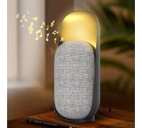 Gemmac 3 in 1 Night Light + Bluetooth Speaker + White Noise Sound Machine, Multifunctional Baby Sound Machine Rechargeable Night Light for Kids Bluetooth Speaker with Nightlight for Bedroom, Gift