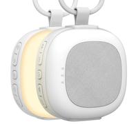 Gemmac Portable Sleep Sound White Noise Machine with 32 Natural Soothing Sounds and Memory Function 7 Colors Night Light and Mood Lighting Volume Sleep, Timer, Sound Therapy for Adults & Home Office