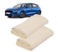 GEMMAHW 2 Pcs Chamois Leathers for Car 60x40 cm (UK Company), Large Shammy Leather Cloth Absorbent Drying Towel, Car Chamois Cloth for Window, Glass, Mirrors, Auto Detailing