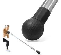 GEMMAHW Portable Landmine Attachment for Barbell - Fits 2'' Olympic Barbells, 360° Rotating Rubber Barbell Attachment with Anti Slip Textured Surface for Perfect Grip, Great Floor Protection