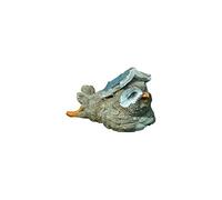 Gemmia Miniature Fairy Garden Owl Figurines- Mini Reciting Owl Statue