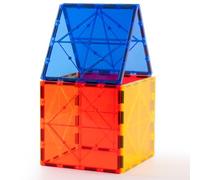 Gemmicc 8 PCS Large Magnetic Tiles,Jumbo Magnet Base Plates,STEM Magnetic Building Blocks for Kids Boys Girls