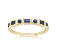 Gemondo Classic Sapphire Eternity Ring in 9ct Yellow Gold - P